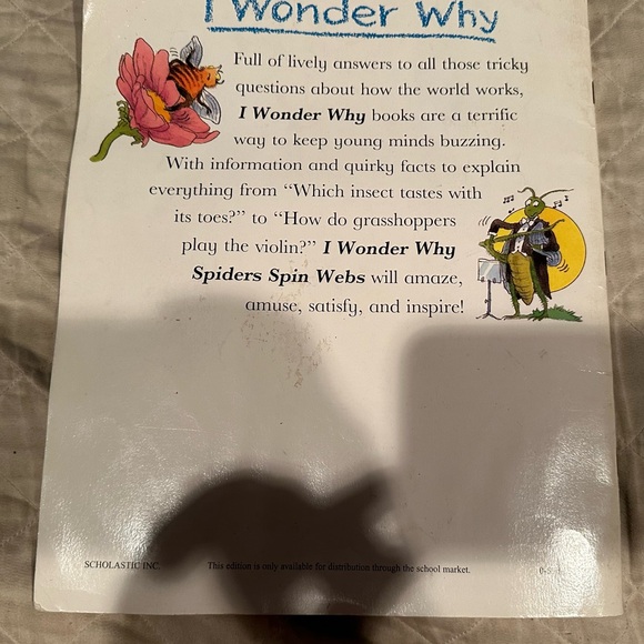 Spiders spin webs and other questions about creepy crawlies- I wonder why - Picture 6 of 6